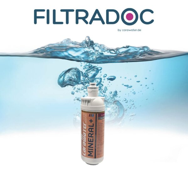 FILTRADOC M Mineral+ Ersatzfilter – Filterkartusche mit Calcium, Magnesium, Natrium & Kalium
