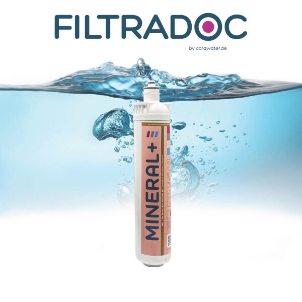 FILTRADOC L Mineral+ Ersatzkartusche – 3-Stufen Filterkartusche mit Mineralisierung