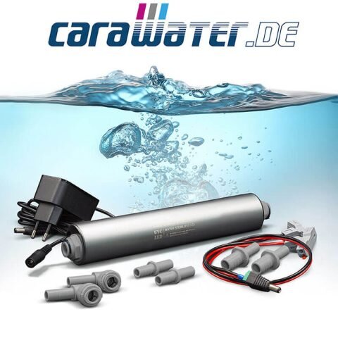 UV-C LED Midi Wasserdesinfektion 12 V / 24 V / 220 V bis 6 l/min für Wohnmobil, Camper & Boot