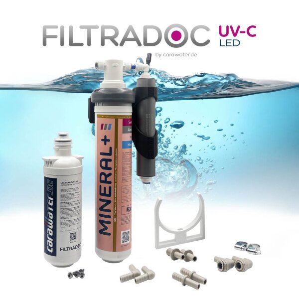 PROTECT+ L Mineral+ UV-C Wasserdesinfektion Komplettpaket 12/24 V bis 6 l/min