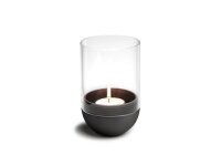 GRAVITY CANDLE Windlicht schwarz