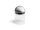 GRAVITY CANDLE Windlicht silber