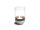 GRAVITY CANDLE Windlicht silber