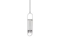 OVAL CANDLE 35 Kerzenhalter silber