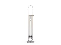 OVAL CANDLE 55 Kerzenhalter silber