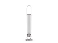 OVAL CANDLE 55 Kerzenhalter silber