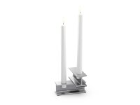 HENRY METAL I Kerzenhalter silber