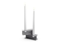 HENRY METAL I Kerzenhalter silber