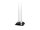 SQUARE CANDLE Kerzenhalter schwarz