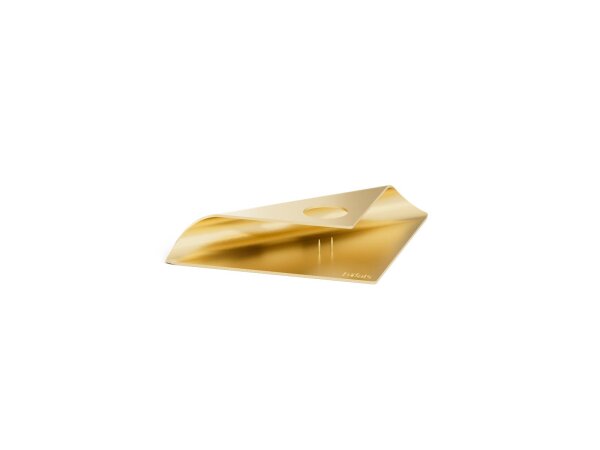 SQUARE CANDLE Kerzenhalter gold