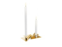 SQUARE CANDLE Kerzenhalter gold