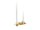 SQUARE CANDLE Kerzenhalter gold