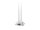 SQUARE CANDLE Kerzenhalter silber