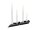 SQUARE CANDLE Kerzenhalter-Set schwarz