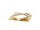 SQUARE CANDLE Kerzenhalter-Set gold