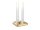 SQUARE CANDLE Kerzenhalter-Set gold