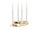 SQUARE CANDLE Kerzenhalter-Set gold