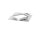 SQUARE CANDLE Kerzenhalter-Set silber