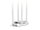 SQUARE CANDLE Kerzenhalter-Set silber