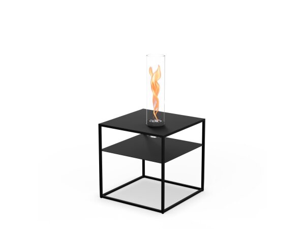 FIRE FRAME Lounge-Tisch mit SPIN air 900 Einbau