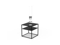 FIRE FRAME Lounge-Tisch mit SPIN air 900 Einbau