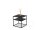 FIRE FRAME Lounge-Tisch mit SPIN air 900 Einbau