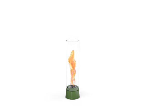 SPIN air 900 Tischfeuer Emaille grün