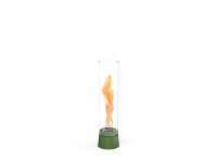 SPIN air 900 Tischfeuer Emaille grün
