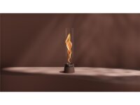 SPIN air 1200 Tischfeuer rostbraun