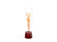 SPIN air 1200 Tischfeuer Emaille rot