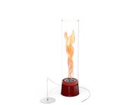SPIN air 1200 Tischfeuer Emaille rot