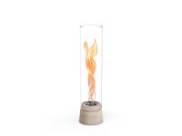 SPIN air 1200 Tischfeuer Travertin
