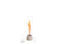 SPIN air 900 Tischfeuer Travertin