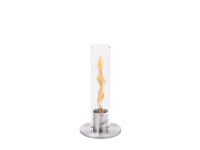 SPIN classic 90 Tischfeuer silber