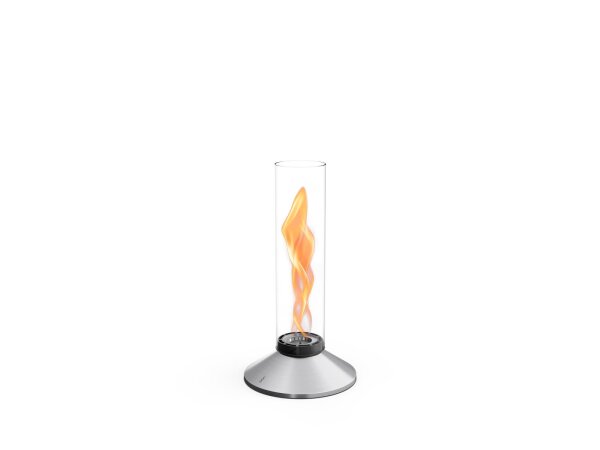 SPIN X 900 Tischfeuer silber