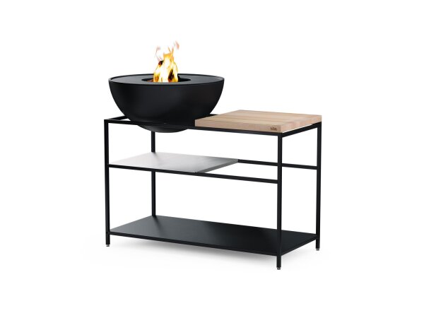 FIRE KITCHEN mit BOWL 70 Plancha-Grillset tief