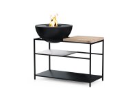FIRE KITCHEN mit BOWL 70 Plancha-Grillset tief