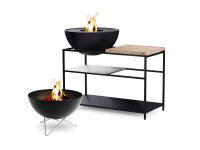 FIRE KITCHEN mit BOWL 70 Plancha-Grillset tief
