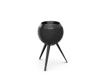 MOON 45 Plancha-Grillset hoch all black