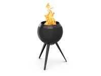 MOON 45 Plancha-Grillset hoch all black