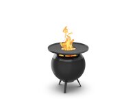 MOON 45 Plancha-Grillset niedrig all black