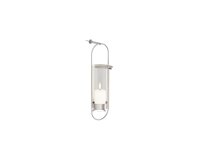 OVAL CANDLE  Wandhalter silber