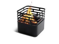 CUBE Feuerkorb schwarz